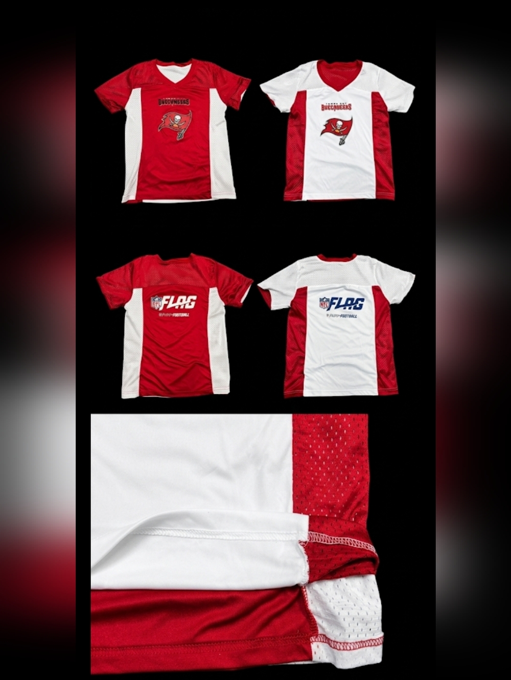 Jersey Youth XL  NFL BUCCANEERS Reversible